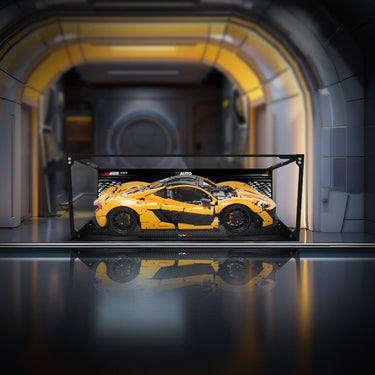 lego Technic Racing Car Display Case Metal Build Compatible with 42125 42083 42096 10295 42056 42115 42141 42171 42172
